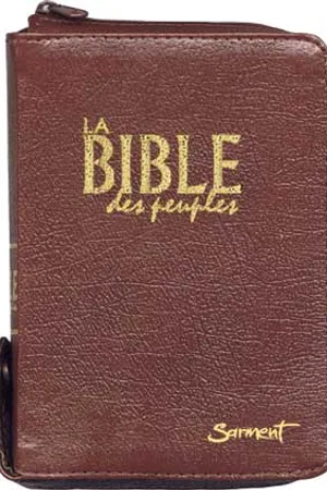 La Bible des peuples - Version poche (simili cuir)